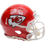 Kansas City Chiefs Travis Kelce Hand Signed Autographed Red Mini Helmet Includes Fanatics Authentic COA