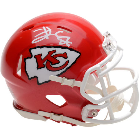 Kansas City Chiefs Travis Kelce Hand Signed Autographed Red Mini Helmet Includes Fanatics Authentic COA