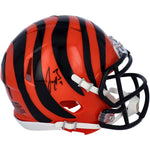 Cincinnati Bengals Joe Burrow Hand Signed Autographed Mini Helmet Includes Fanatics Authentic COA