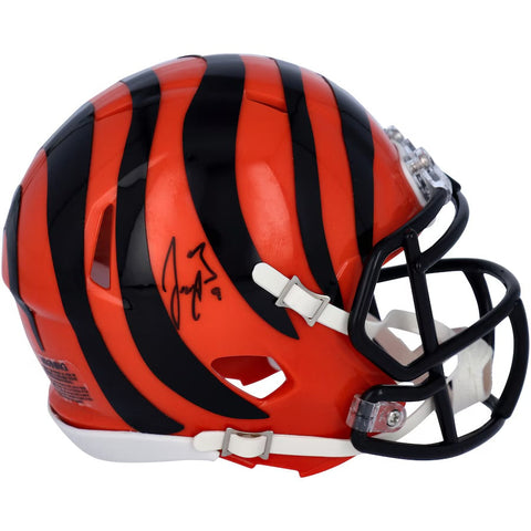 Cincinnati Bengals Joe Burrow Hand Signed Autographed Mini Helmet Includes Fanatics Authentic COA
