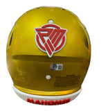 Kansas City Chiefs Patrick Mahomes Hand Signed Autographed Flash Alternate Authentic Full-Size Helmet Includes Beckett Witnessed COA