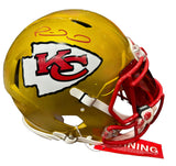 Kansas City Chiefs Patrick Mahomes Hand Signed Autographed Flash Alternate Authentic Full-Size Helmet Includes Beckett Witnessed COA