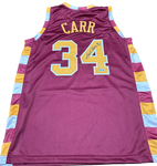 Cleveland Cavaliers Austin Carr Hand Signed Autographed Custom Wine Jersey Includes Beckett COA