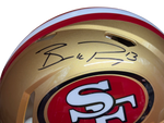 San Francisco 49ers Brock Purdy Hand Signed Autographed Speed Authentic Full-Size Gold Helmet Includes Fanatics Authentic COA