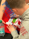 The Ohio State University Buckeyes Will Howard Hand Signed Autographed Custom Red Jersey Includes SWAU COA