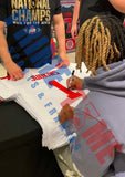 The Ohio State University Buckeyes Quinshon Judkins Hand Signed Autographed Custom White Jersey Includes SWAU COA