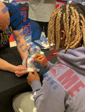 The Ohio State University Buckeyes Quinshon Judkins Hand Signed Autographed National Championship Mini Helmet Includes SWAU COA
