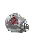 The Ohio State University Buckeyes Jack Sawyer Hand Signed Autographed National Championship Mini Helmet Includes SWAU COA