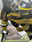 Cleveland Browns Joe Thomas Hand Signed Autographed 30x40 Canvas with Get Out Of My Way! Inscription Beckett Witnessed COA