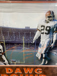 Cleveland Browns Hanford Dixon Hand Signed Autographed 16x20 Photo Framed with Suede Matting & Cutout Lettering Includes COA