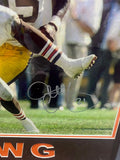 Cleveland Browns Eric Metcalf Hand Signed Autographed 16x20 Photo Framed with Matting & Cutout Lettering Includes JSA COA