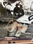Cleveland Browns Greg Pruitt & Cleo Miller Dual Hand Signed Autographed 16x20 Photo Framed & BROWNS Suede Matted with COA