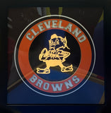 LED Light Up Team Logo Plaque Framing