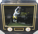 Pittsburgh Steelers Juju Smith-Schuster Hand Signed Autographed 16x20 Photo Framed with Matting Includes Beckett Witnessed COA
