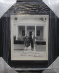 United States 34th President Dwight Eisenhower & First Lady Mamie Eisenhower Hand Signed Autographed 8x10 Photo Framed with Matting Includes JSA Full Letter COA