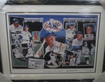 New York Yankees Mickey Mantle Hand Signed Autographed Limited Edition "The Life of a Legend" Print Framed with Matting Includes Full Letter COA
