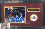 Cleveland Cavaliers Evan Mobley Hand Signed Autographed 8x10 Photo Framed with Matting Includes JSA COA