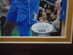 Cleveland Cavaliers Evan Mobley Hand Signed Autographed 8x10 Photo Framed with Matting Includes JSA COA