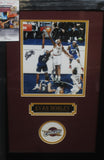 Cleveland Cavaliers Evan Mobley Hand Signed Autographed 8x10 Photo Framed with Matting Includes JSA COA