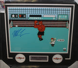 Punch-Out Mike Tyson Hand Signed Autographed 16x20 Photo Framed with Matting Includes Fiterman Sports & JSA COA