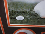 Cleveland Browns Eric Metcalf Hand Signed Autographed 16x20 Photo Framed with Matting Includes JSA COA