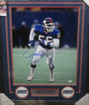New York Giants Lawrence Taylor Hand Signed Autographed 16x20 Photo Framed with Matting Includes JSA COA