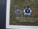New York Yankees Mickey Mantle & Teammates Hand Signed Autographed 16x20 Photo with 10 Inscriptions Framed with Matting Includes COA