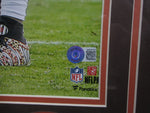 Cleveland Browns Jarvis Landry & Odell Beckham Jr. Hand Signed Autographed 16x20 Photo Framed with Matting Includes Beckett Witnessed COA