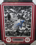 Cincinnati Reds Pete Rose Hand Signed Autographed 16x20 Photo with 1963 R.O.Y. Inscription Framed with Matting Includes PSA COA