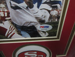 San Francisco 49ers Dwight Clark Hand Signed Autographed 16x20 Photo Framed with Matting Includes PSA COA