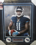 Tennessee Titans A.J. Brown Hand Signed Autographed 16x20 Photo Framed with Matting Includes JSA COA