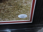 St. Louis Cardinals Stan Musial Hand Signed Autographed 16x20 Photo Framed with Matting Includes JSA COA