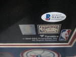 Philadelphia 76ers Allen Iverson Hand Signed Autographed 16x20 Photo Framed with Matting Includes Beckett Witnessed COA