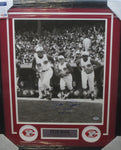 Cincinnati Reds Pete Rose Hand Signed Autographed 16x20 Photo with 1st Game 4-8-63 Inscription Framed with Matting Includes PSA COA