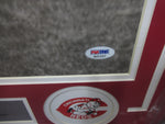 Cincinnati Reds Pete Rose Hand Signed Autographed 16x20 Photo with 1st Game 4-8-63 Inscription Framed with Matting Includes PSA COA
