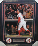 Cleveland Indians Jim Thome Hand Signed Autographed 16x20 Photo with HOF 18 Inscription Framed with Matting Includes Beckett Witnessed COA