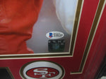San Francisco 49ers Deion Sanders Hand Signed Autographed 16x20 Photo Framed with Matting Includes Beckett Witnessed COA