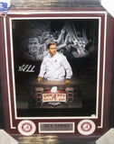 The University of Alabama Crimson Tide Nick Saban Hand Signed Autographed 16x20 Photo Framed with Matting Includes PSA COA