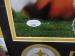 Pittsburgh Steelers T.J. Watt Hand Signed Autographed 16x20 Photo Framed with Matting Includes JSA COA