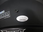 Philadelphia Eagles Michael Vick Hand Signed Autographed Replica Full-Size Matte Black Helmet Includes JSA COA