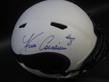 Minnesota Vikings Kirk Cousins Hand Signed Autographed Replica Full-Size Matte White Helmet Includes Beckett Witnessed COA