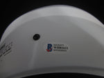 Minnesota Vikings Kirk Cousins Hand Signed Autographed Replica Full-Size Matte White Helmet Includes Beckett Witnessed COA