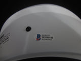 Minnesota Vikings Kirk Cousins Hand Signed Autographed Replica Full-Size Matte White Helmet Includes Beckett Witnessed COA