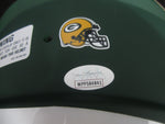 Green Bay Packers Davante Adams Hand Signed Autographed Replica Full-Size Matte Green Helmet Includes JSA COA