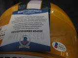 Green Bay Packers Aaron Jones Hand Signed Autographed Replica Full-Size Helmet Includes Beckett Witnessed COA
