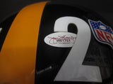 Pittsburgh Steelers Terry Bradshaw Hand Signed Autographed Authentic Full-Size Black Helmet Includes JSA COA