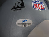 Dallas Cowboys Roger Staubach Hand Signed Autographed Authentic Full-Size Silver Helmet with Game Play, Dallas/Vikings Score, & Date Inscriptions Includes COA