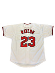 Cleveland Guardians Bo Naylor Hand Signed Autographed Custom White Jersey Includes Prova COA