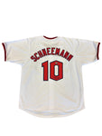 Cleveland Guardians Daniel Schneemann Hand Signed Autographed Custom White Jersey Includes Prova COA