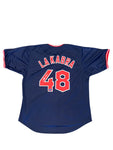 Cleveland Guardians Emmanuel Clase "La Kabra" Hand Signed Autographed Custom Navy Jersey Includes Prova COA
